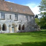 abbaye de Bonport Jardin et Batisse