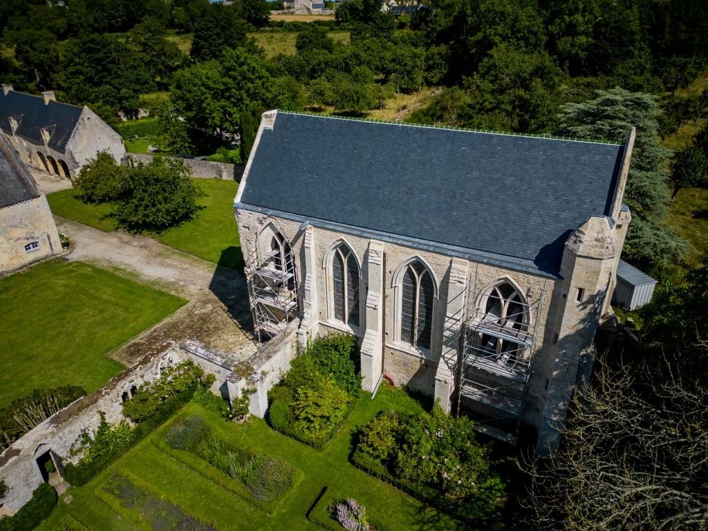 Abbaye de Longues. Crédit photo : Yann Lefebvre _ Philippe Tissier