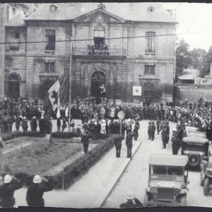 Visite ‘‘Eté 44, l'Abbaye devient îlot sanitaire‘‘,