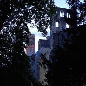 Visite commentée ruines de nuit